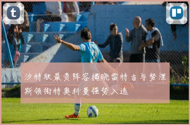 沙特联最贵阵容揭晓雷特吉与努涅斯领衔特奥科曼强势入选
