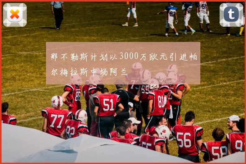 那不勒斯计划以3000万欧元引进帕尔梅拉斯中场阿兰